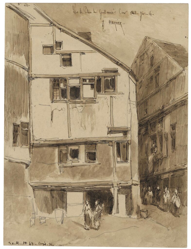 Hervier – Place du Grand Marché à Caen