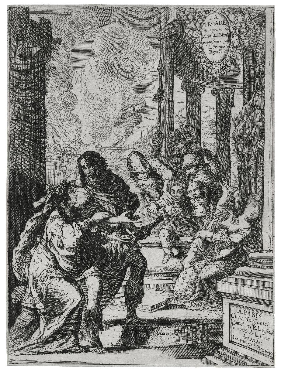 Andromache pleading with Ulysses