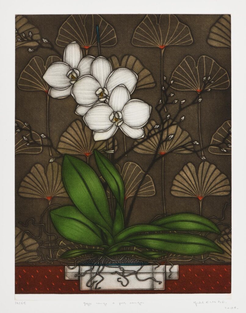 Estèbe – Nappe rouge à pois rouges