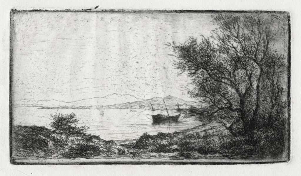 Borel – Bateaux à l’ancre