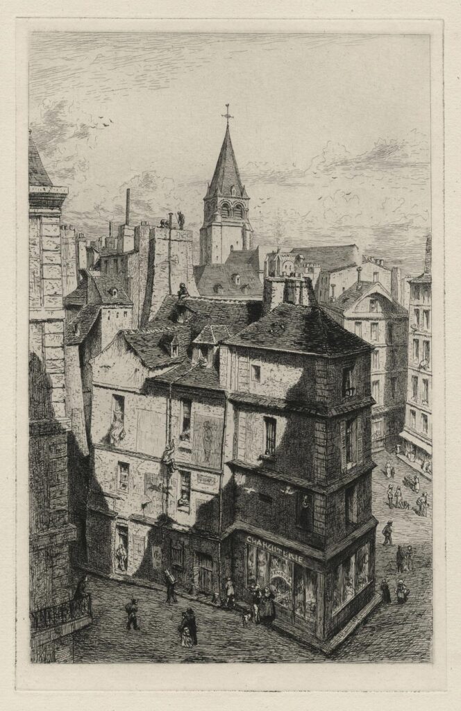 Delauney – Carrefour de la rue du Four, Saint-Germain