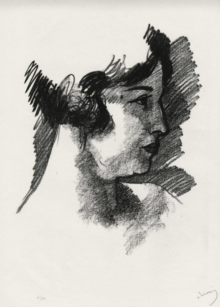 Derain – Profil à droite