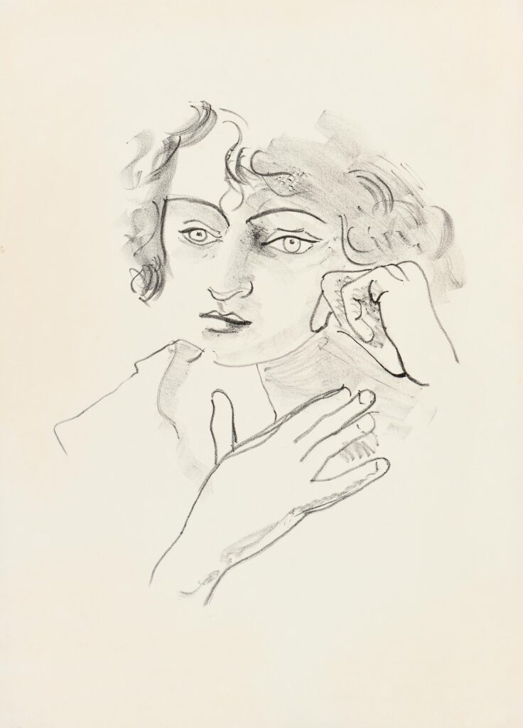 Derain – Tête de femme aux yeux clairs