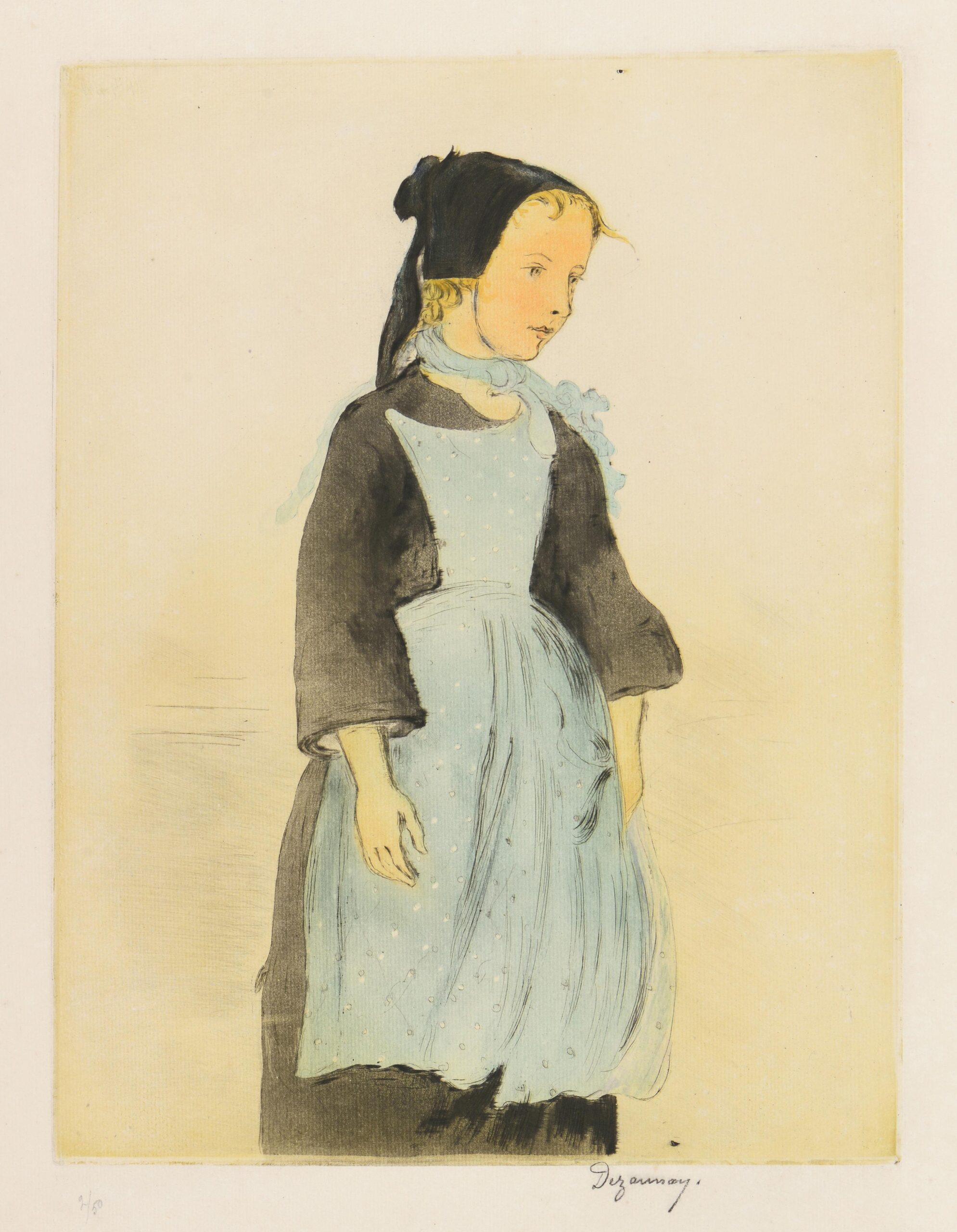 Petite mendiante de Pleyben