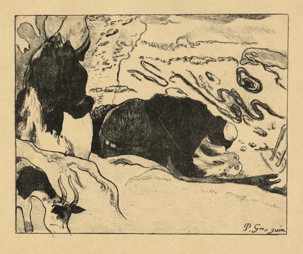 Gauguin – Les laveuses