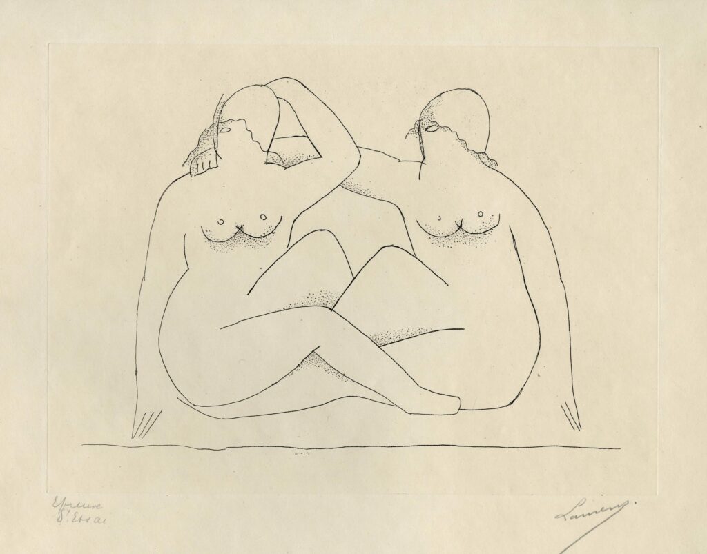 Laurens (Henri) – Deux nues