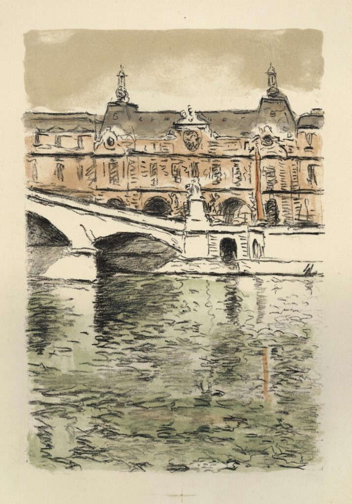 Marquet – Le Louvre et le pont du Carrousel