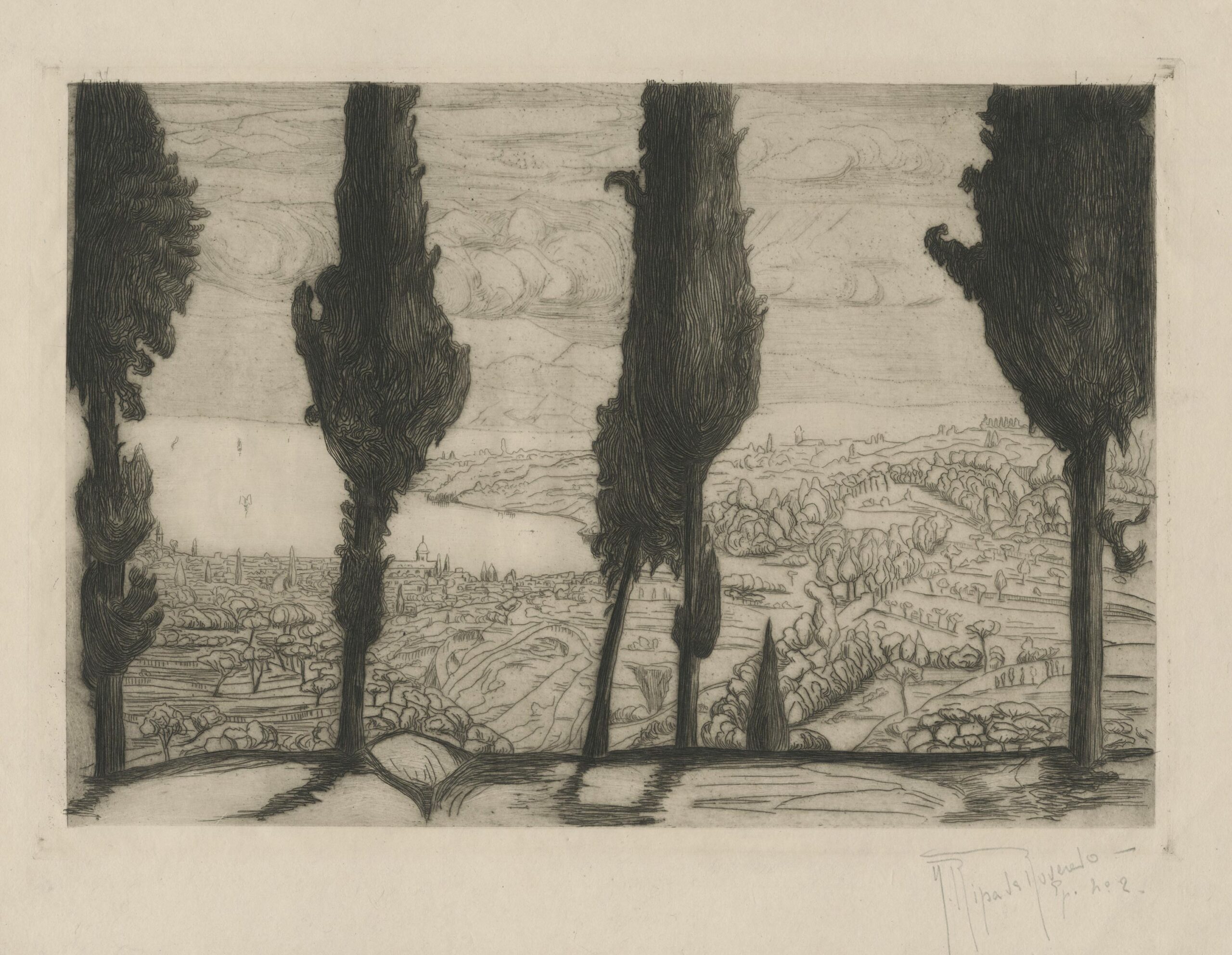 Paysage méditerranéen