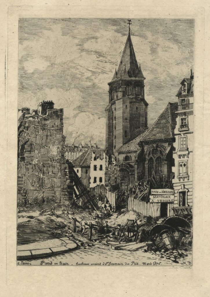 Taïée – Tombeaux anciens à Saint Germain des Prés