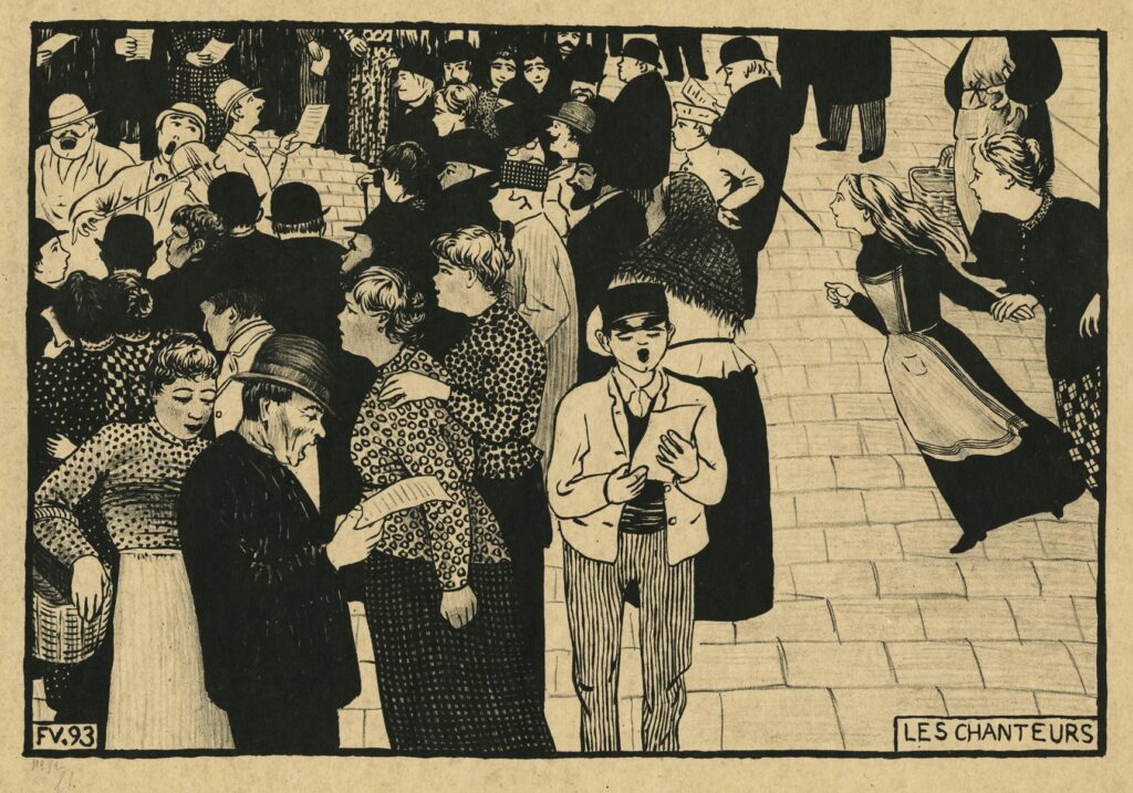 Vallotton – Les chanteurs