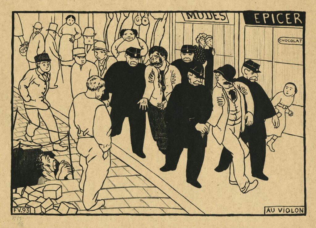 Vallotton – Au violon