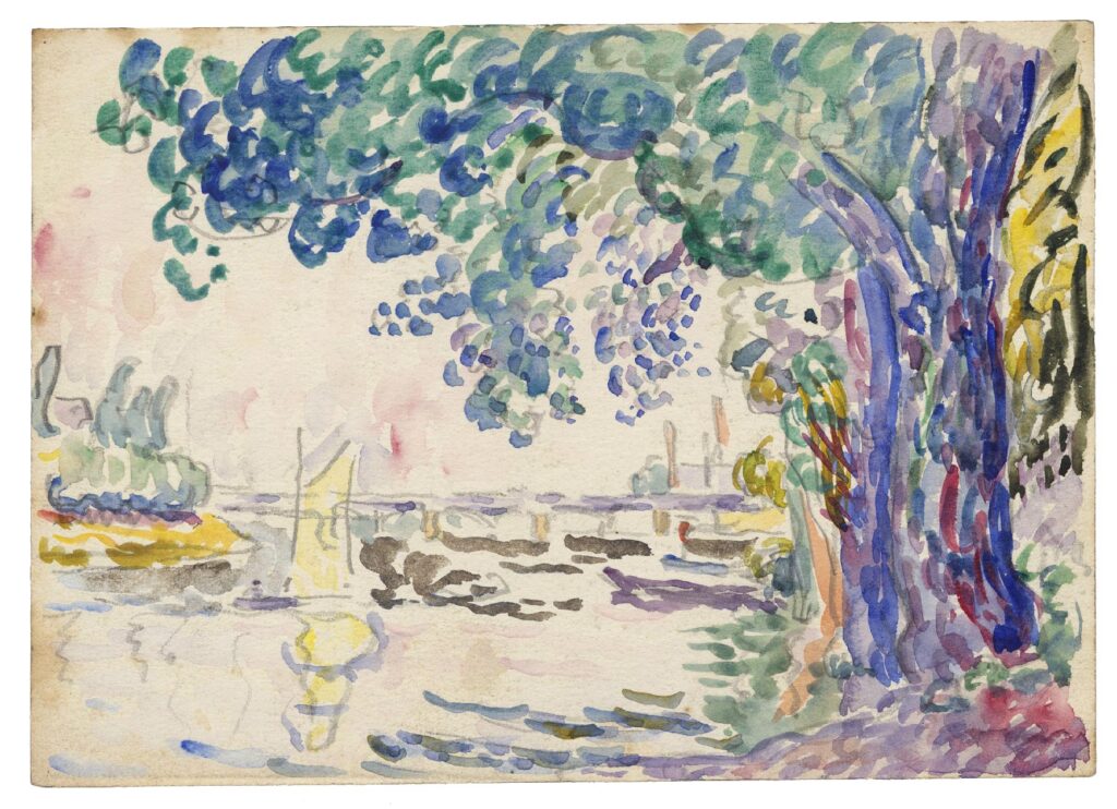 Signac – Bords de l’eau. Asnières