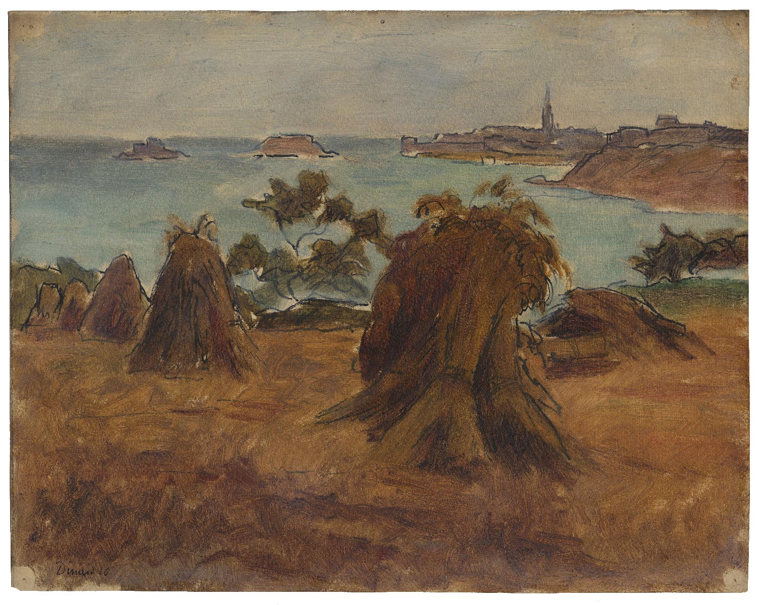 Vue depuis la pointe de la Roche Pelée