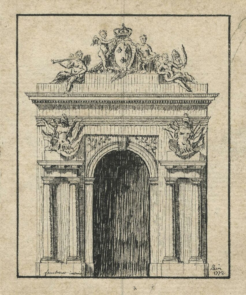 Foucherot – Projet pour un arc de triomphe