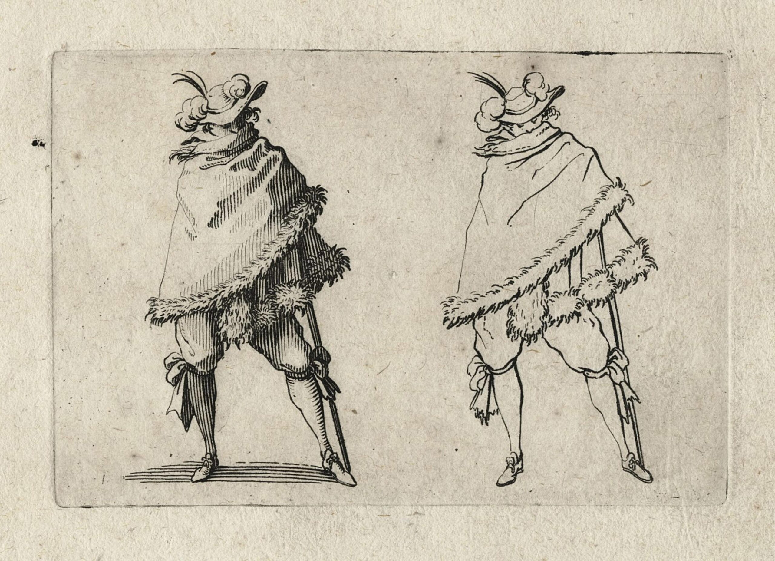 L'Homme enroulé dans son manteau