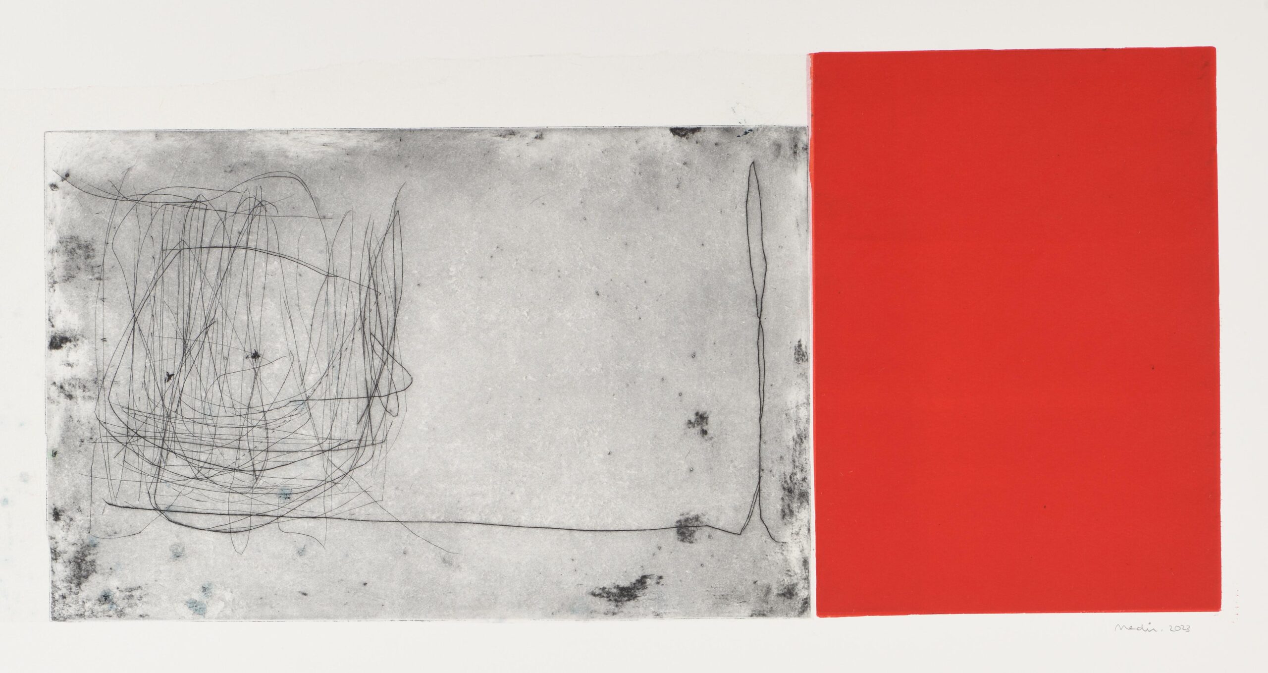 Huellas Infinitas (Composition en rouge)