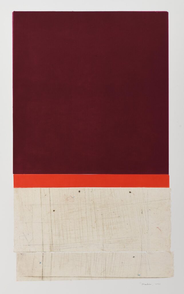 Medir – Untitled (Composition en rouges)