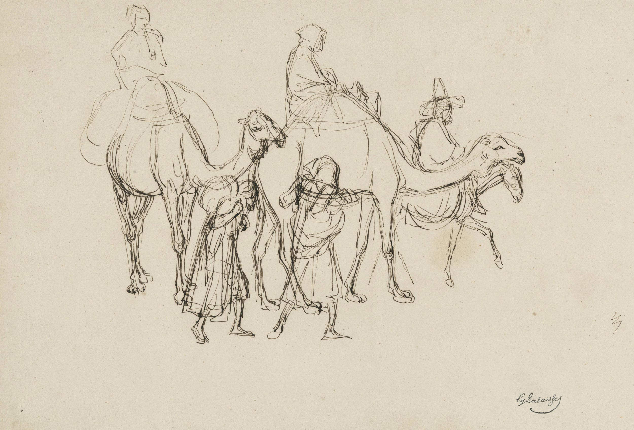 Bedouins on camels