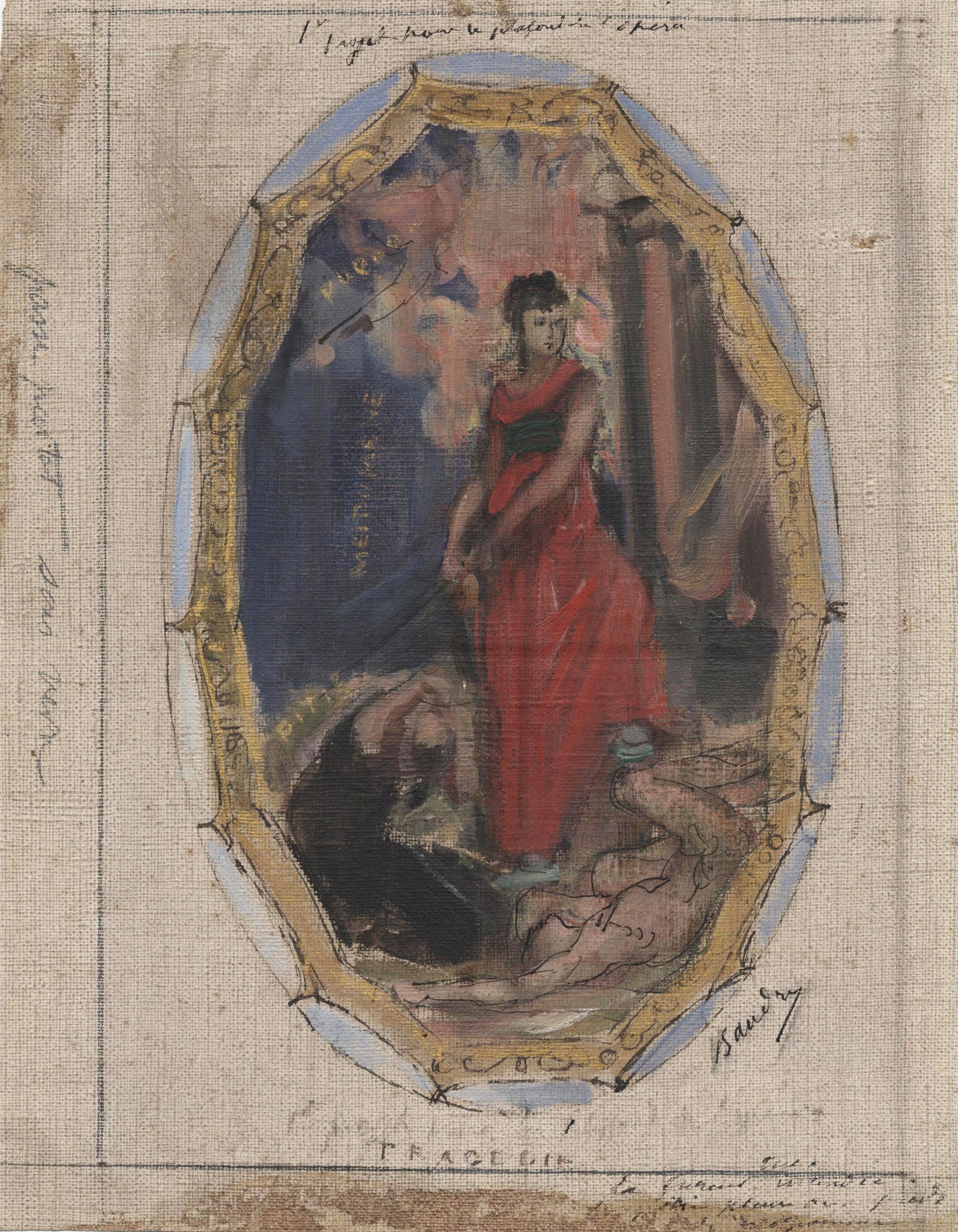 Melpomène, allégorie de la Tragédie