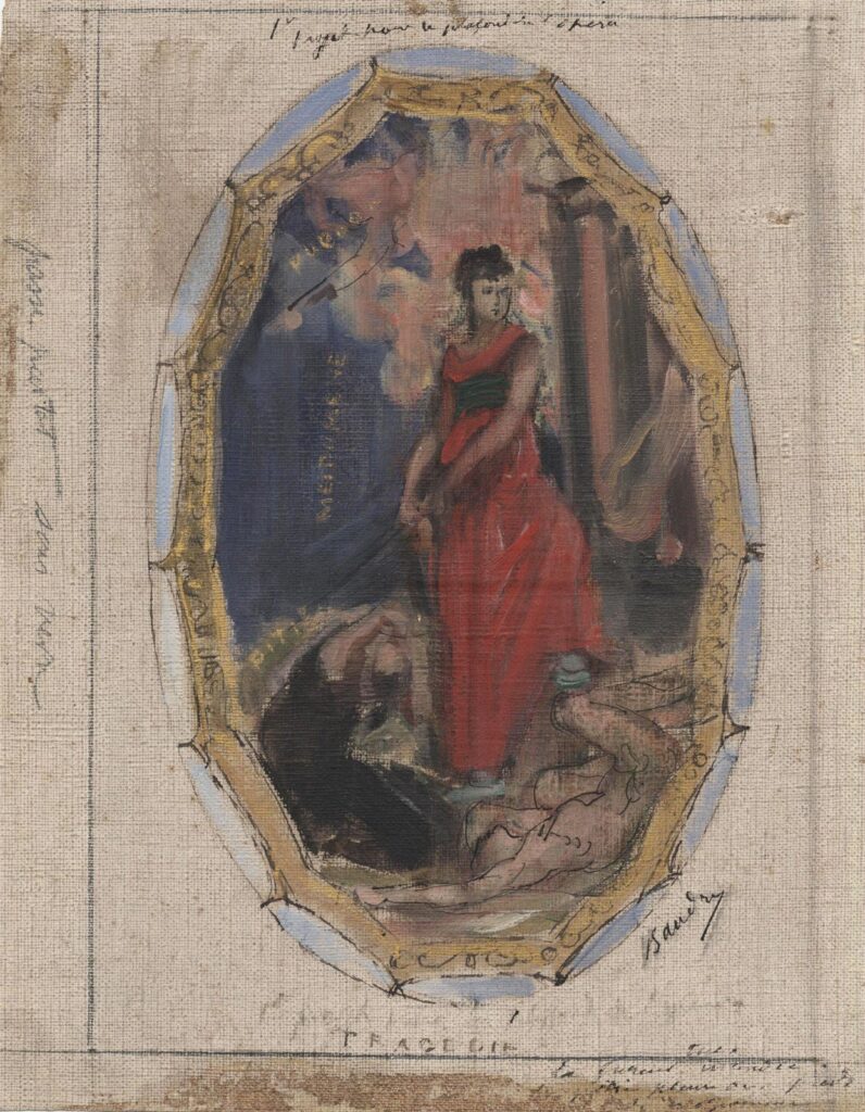 Baudry – Melpomène, allégorie de la Tragédie