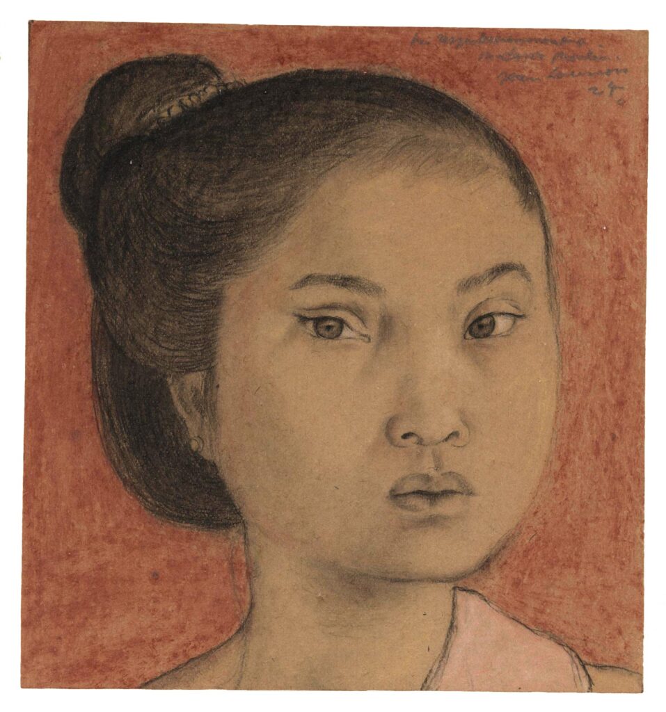 Launois – Portrait d’une jeune vietnamienne