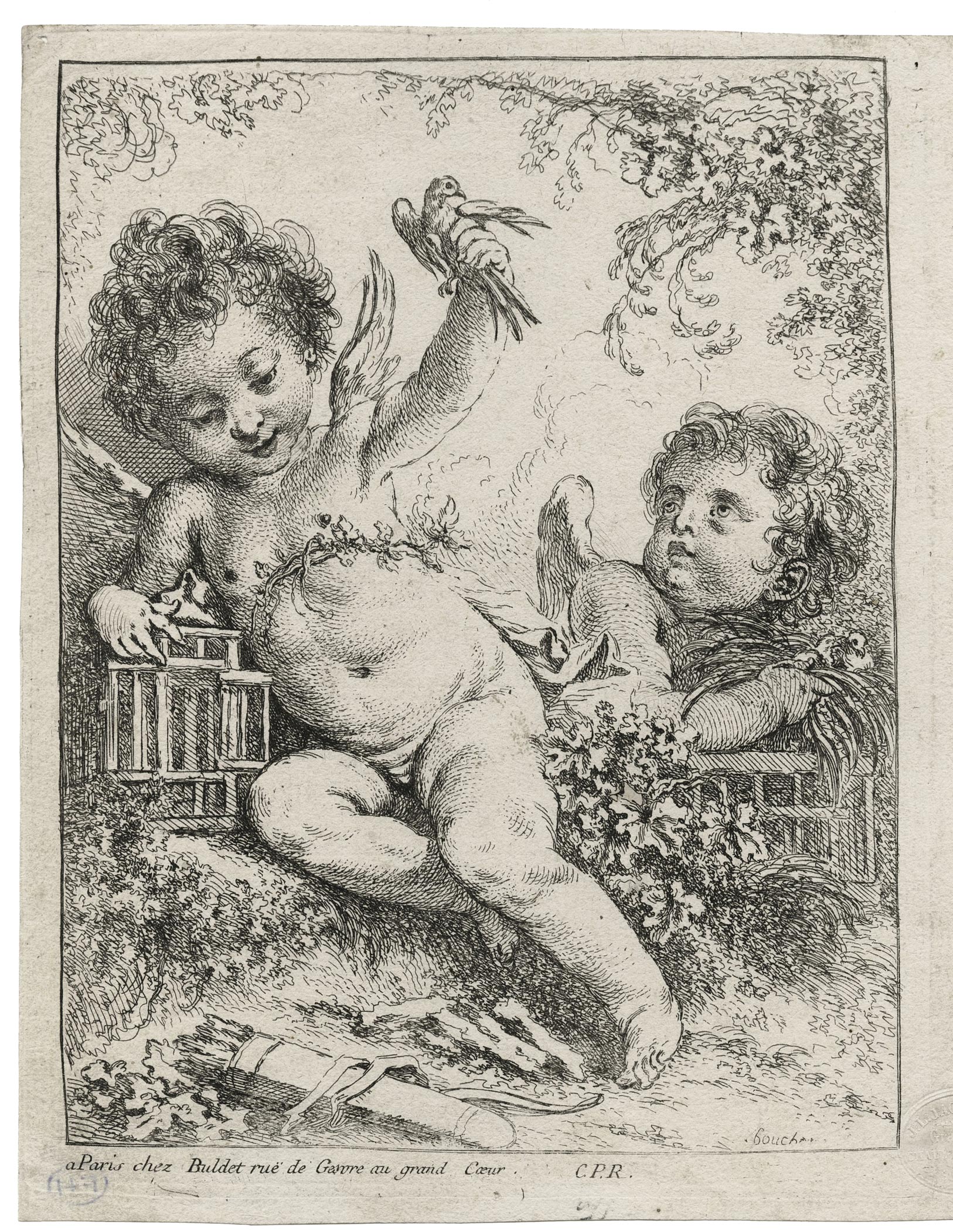 La tourterelle mise en cage