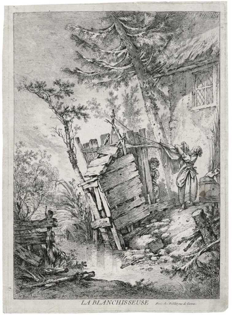 Boucher – La blanchisseuse