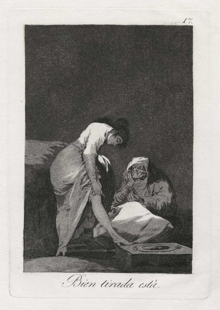 Goya – Bien tirada està (Il est bien tiré)