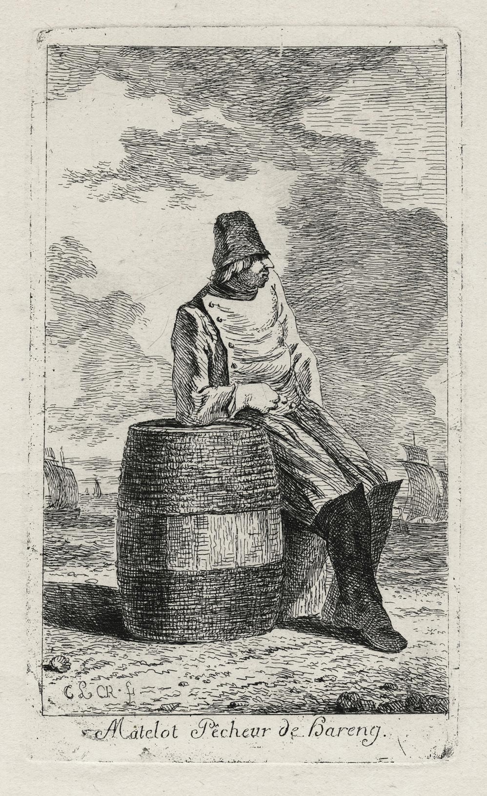 Sailor herring fisherman