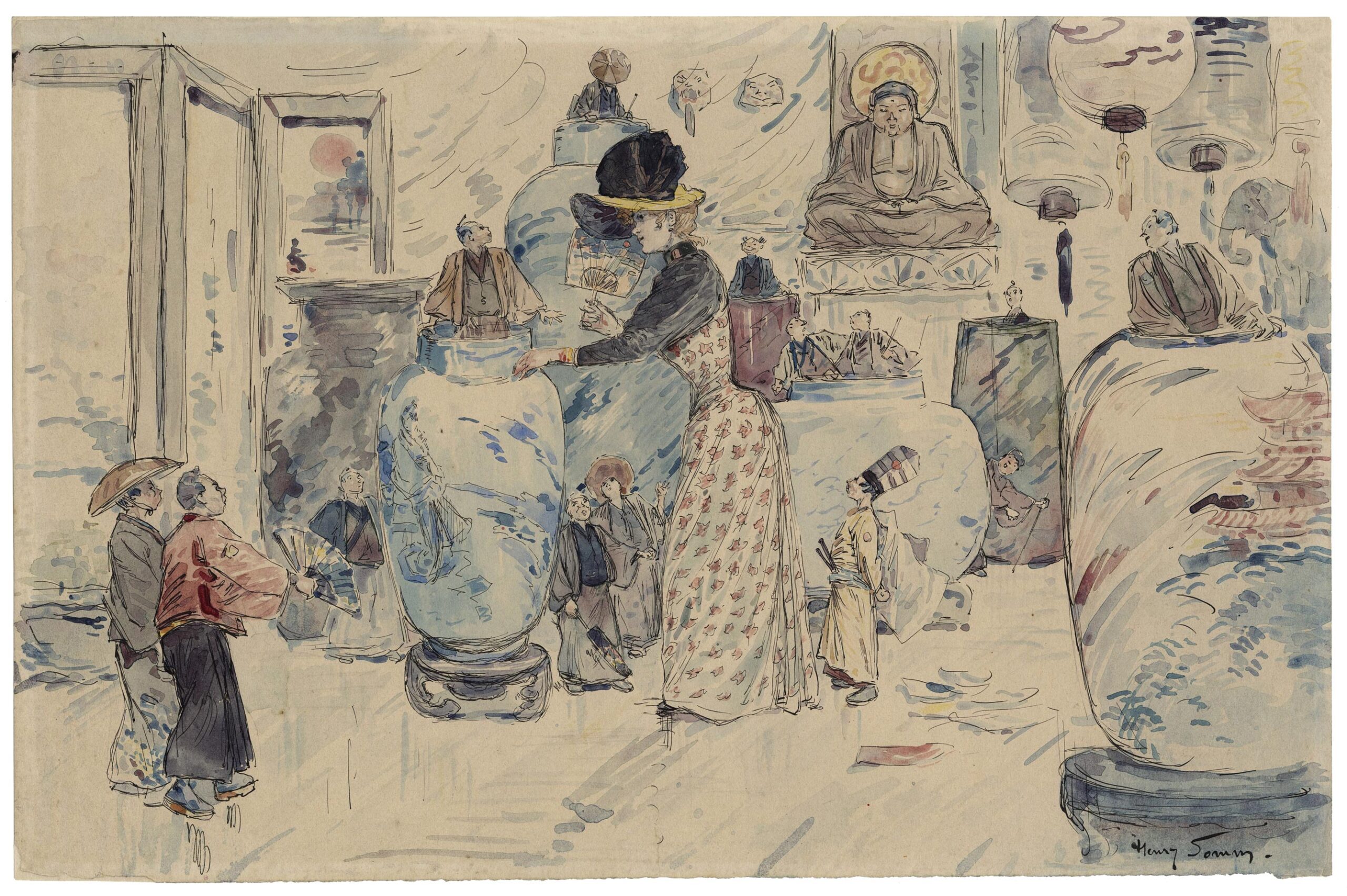 Boutique d’objets asiatiques