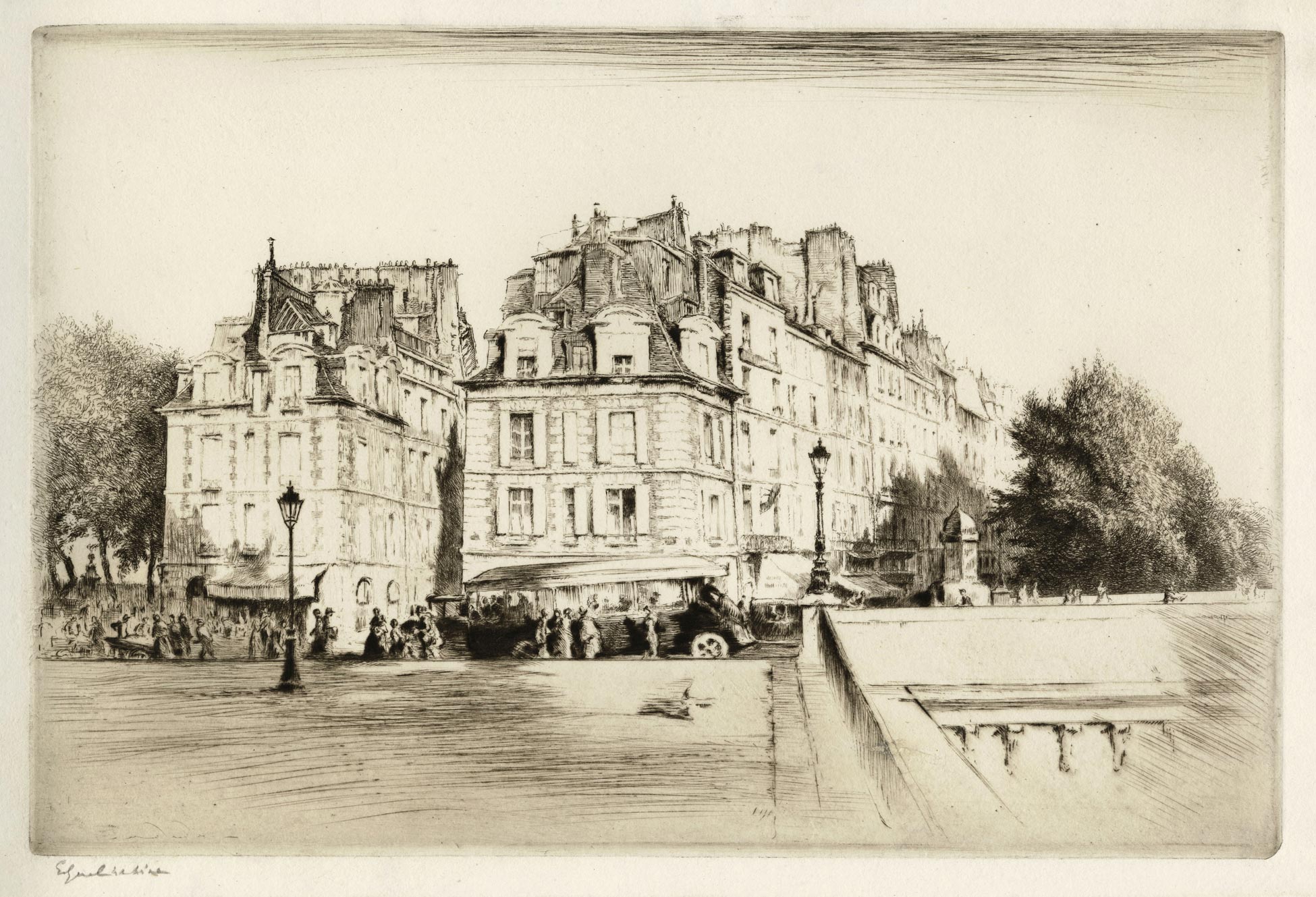 The Pont Neuf houses