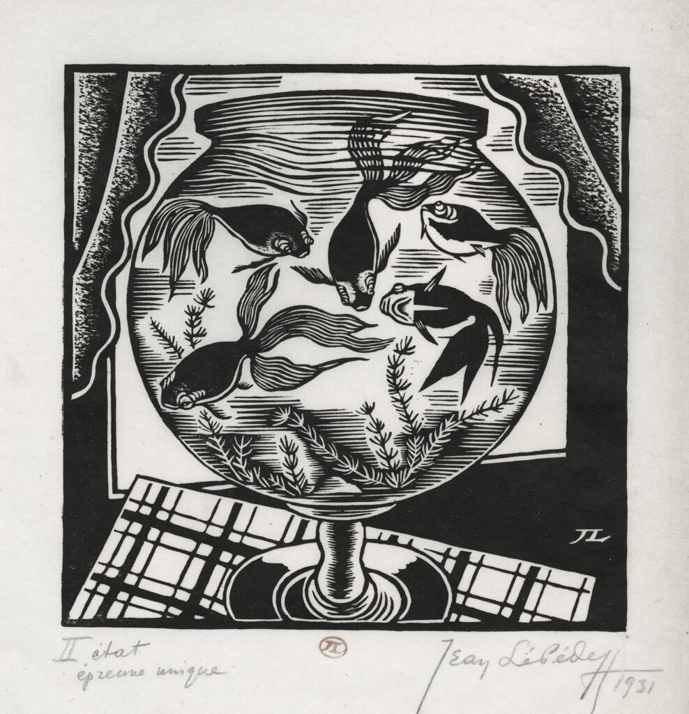 Lebedeff – Les poissons rouges