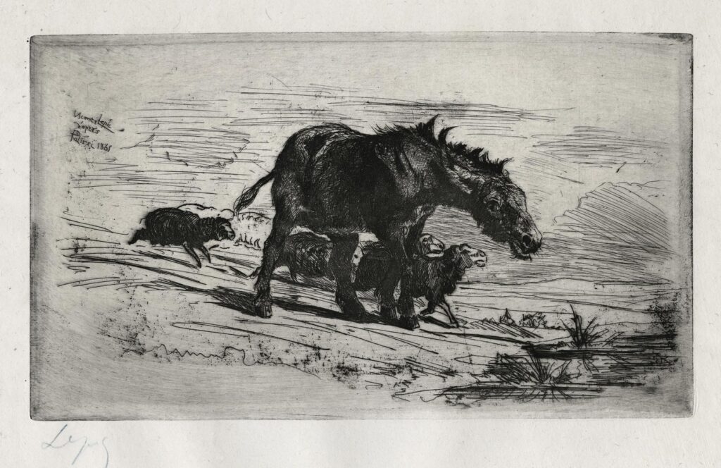 Lepic – Cheval et mouton