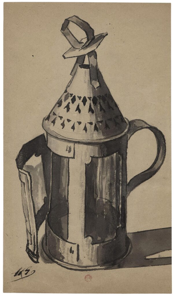 Guérard – Lanterne de charrette