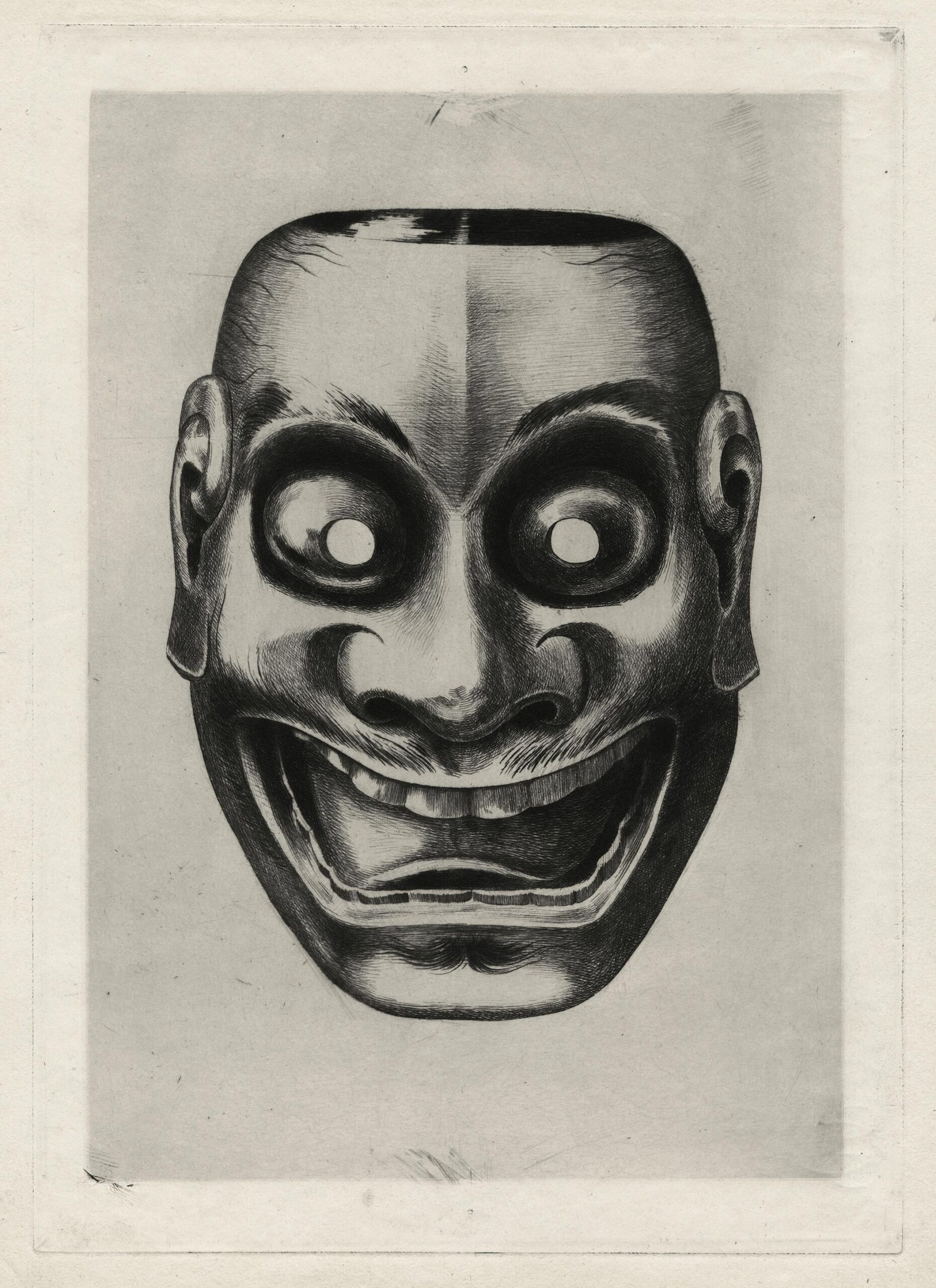 GUÉRARD Henri — Ancien masque de théâtre (collection de Louis Gonse)
