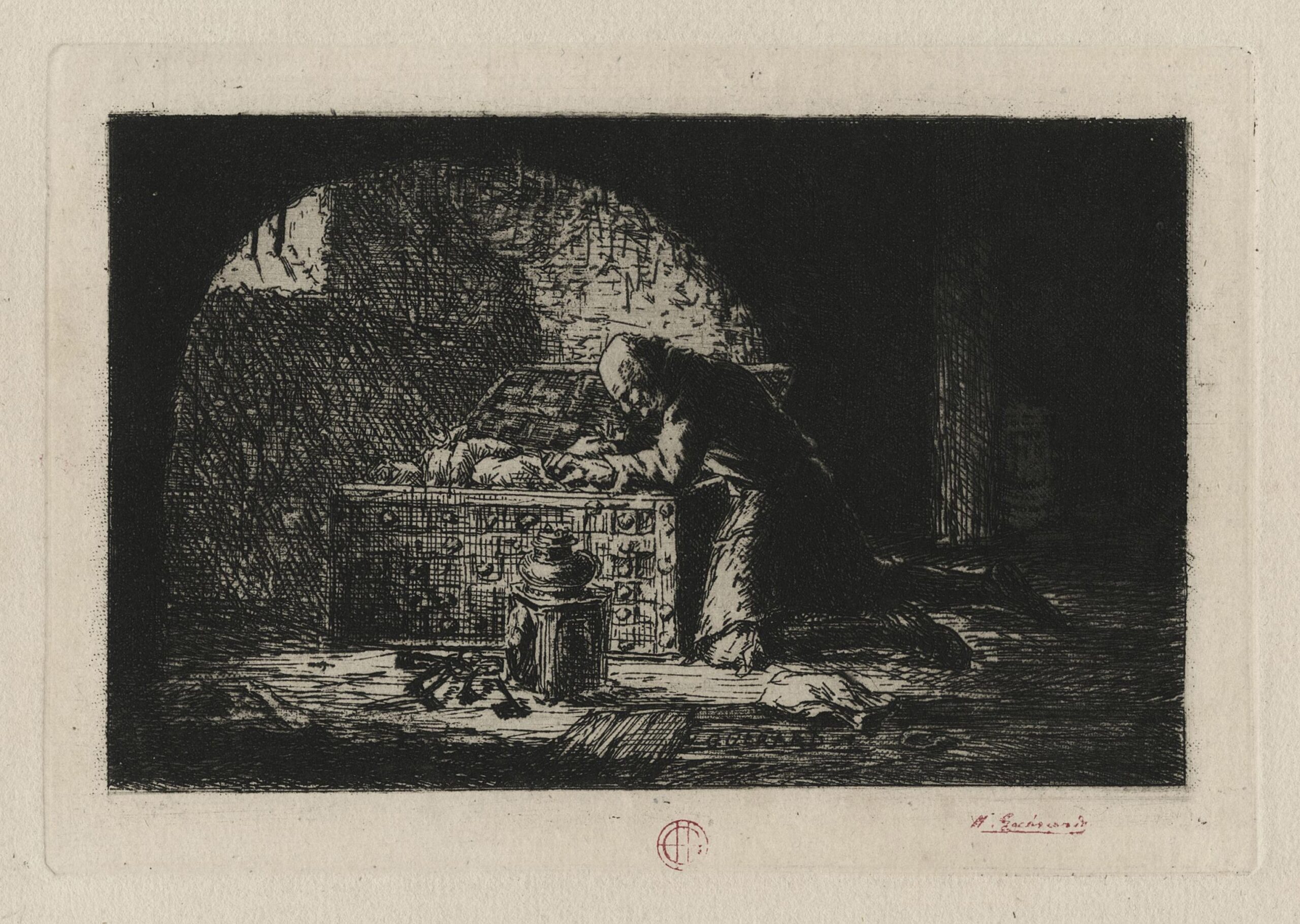 GUÉRARD Henri — L’avare et son trésor