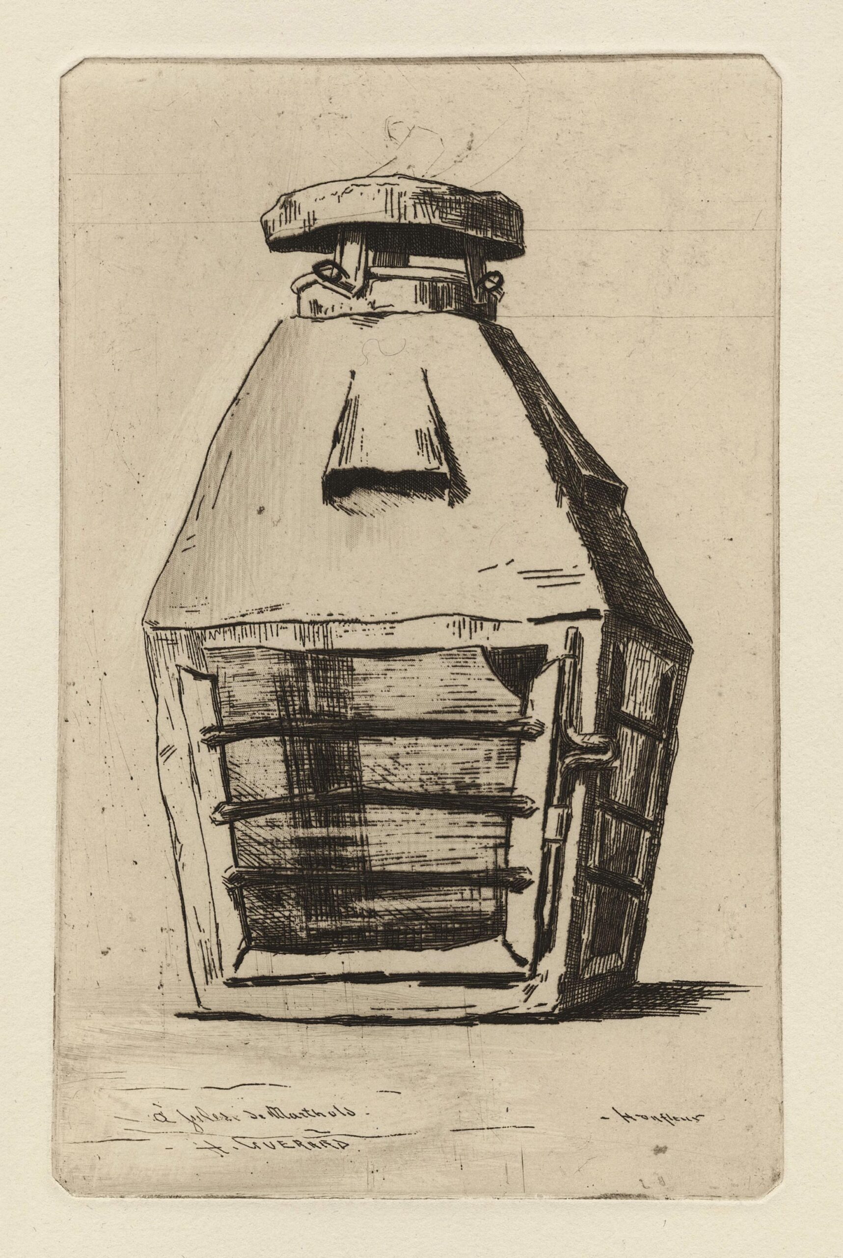 GUÉRARD Henri — Lanterne à Jules de Marthold