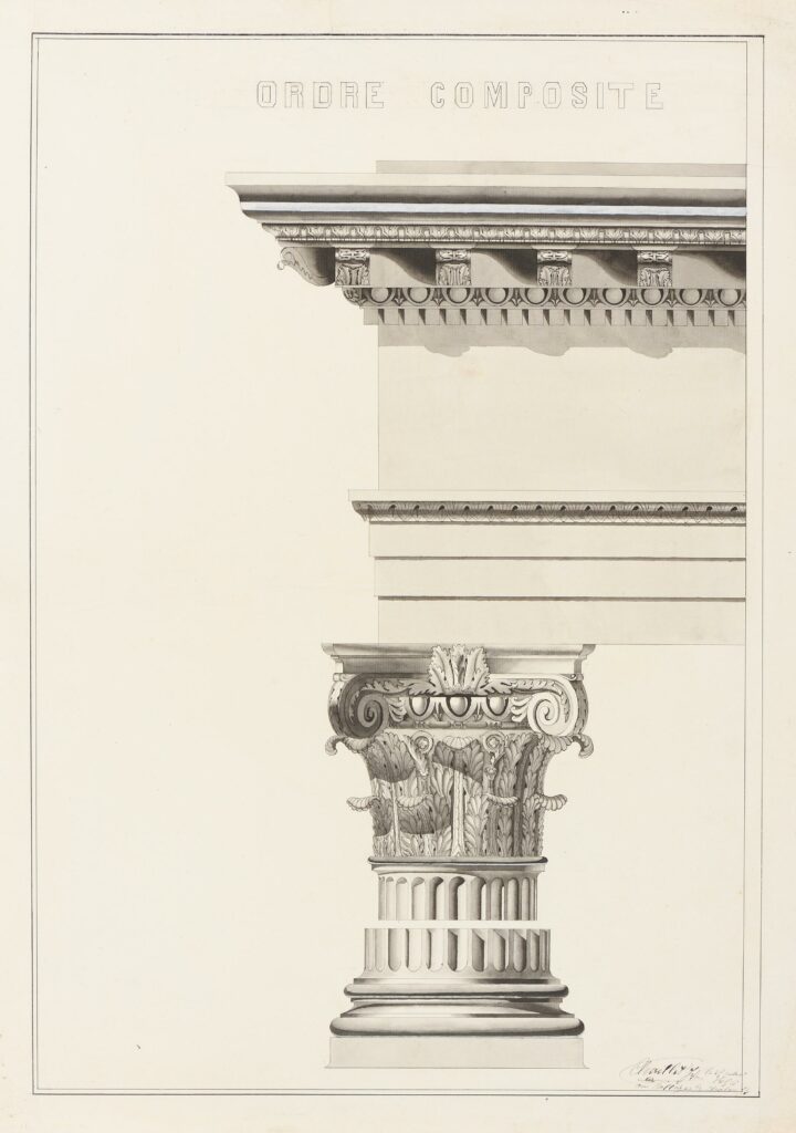 Chaillet- Ordre composite de l’arc des Lions de Vérone