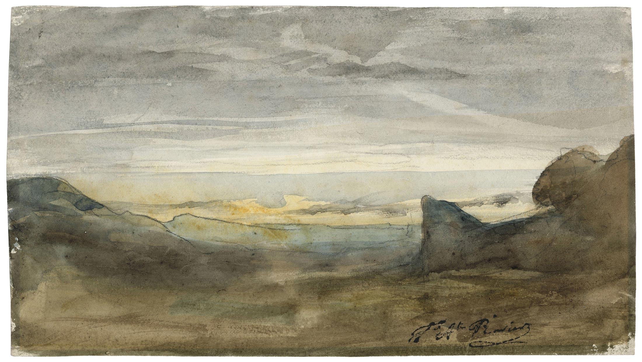 Lever de soleil à Crémieu