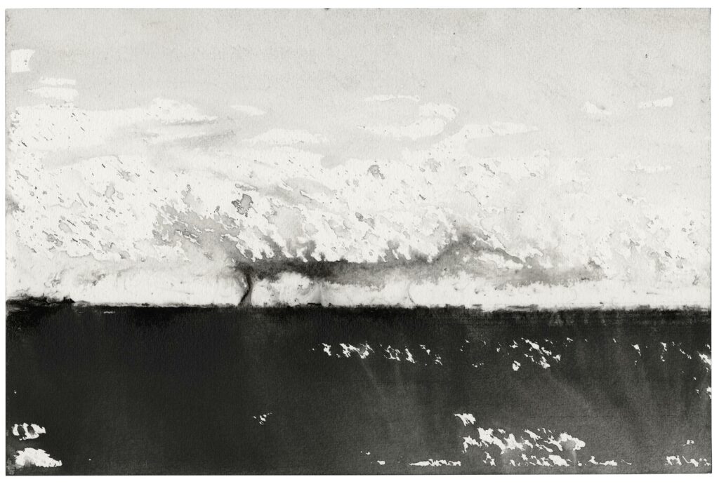 Allirand – Sans titre (composition en noir et blanc)