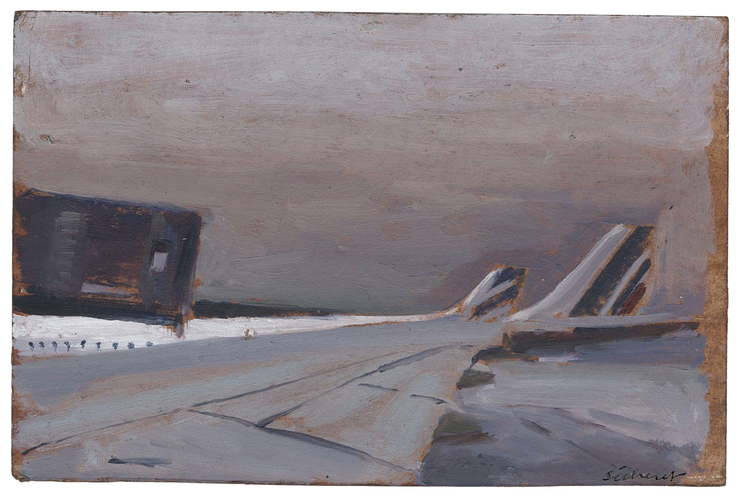 Avions sur le tarmac