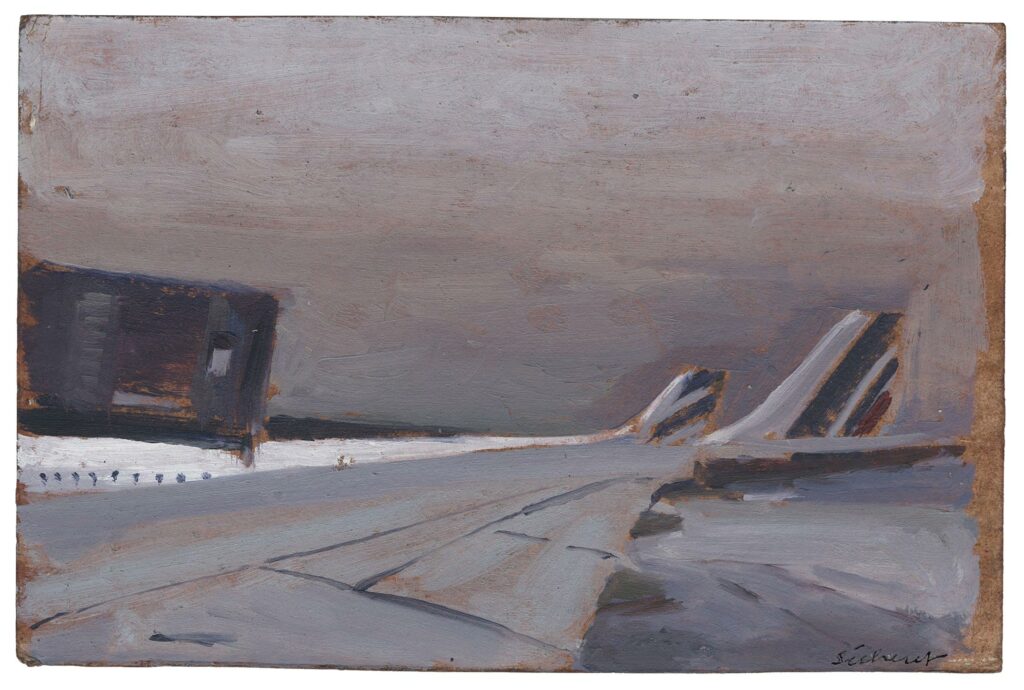 Sécheret – Avions sur le tarmac