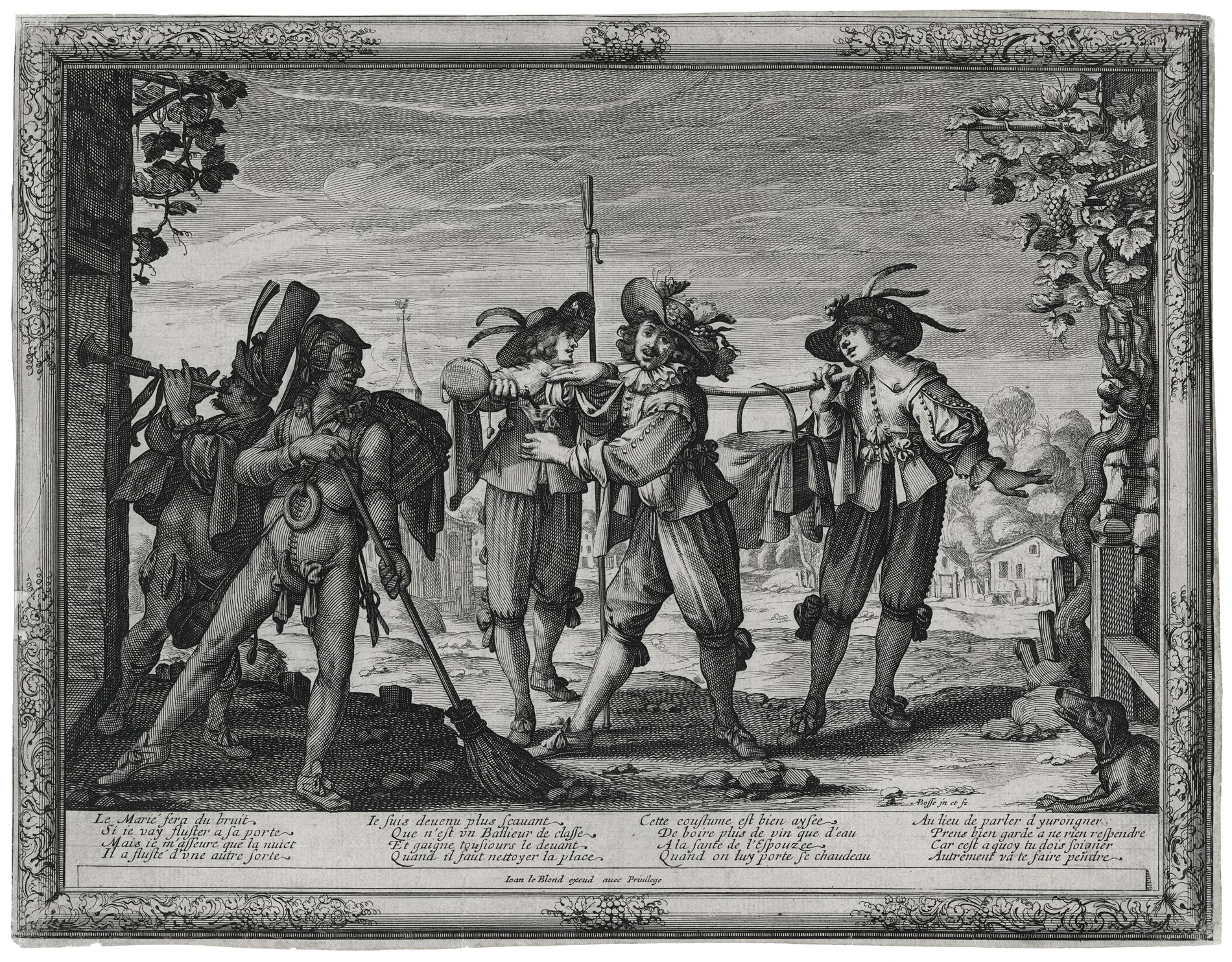 The groom's Charivari or The Chaudeau