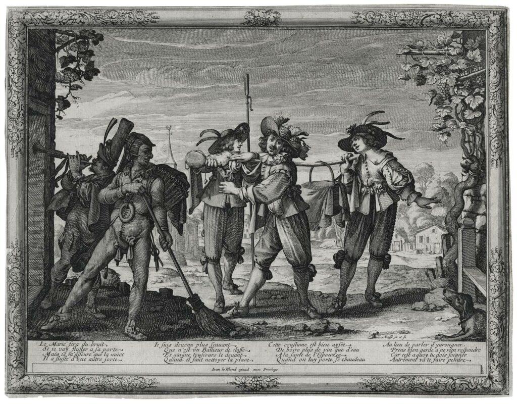 Bosse – Charivari du marié ou Le chaudeau