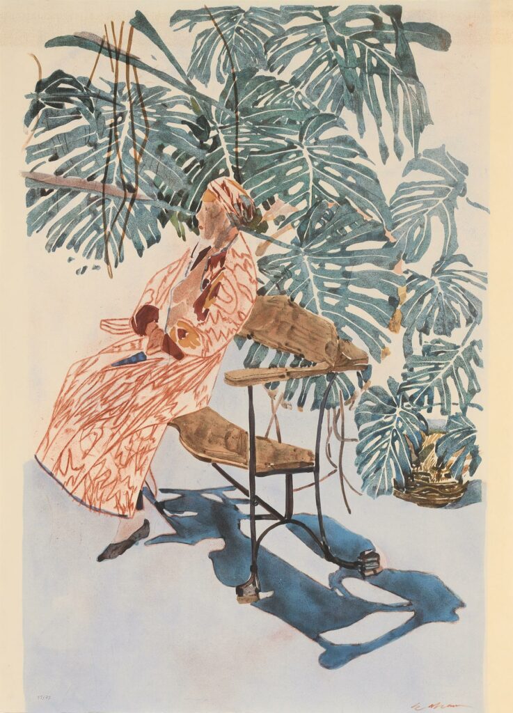 Szafran – Lilette à la chaise de Gaudi