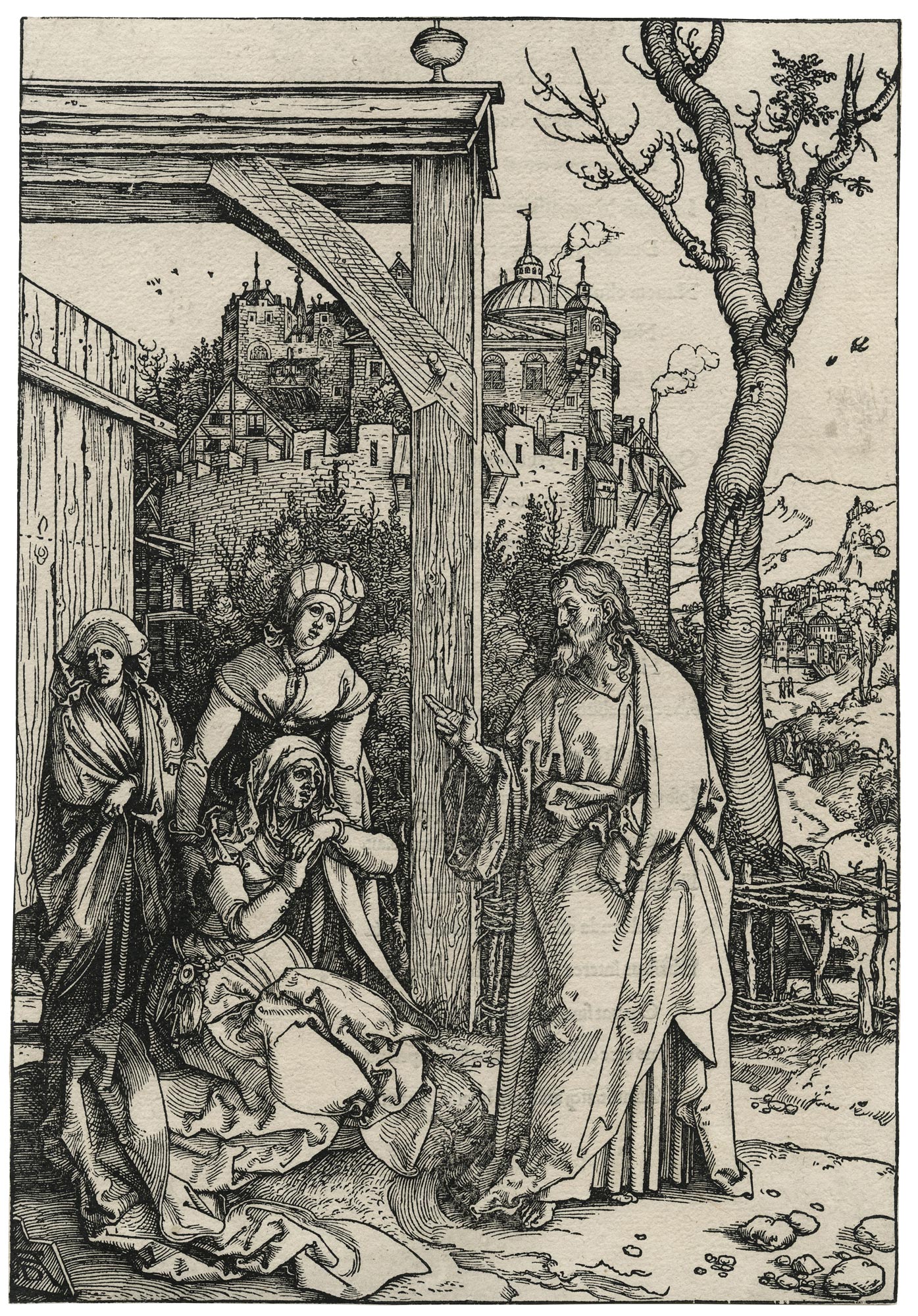 DÜRER Albrecht — Le Christ prenant congé de sa mère