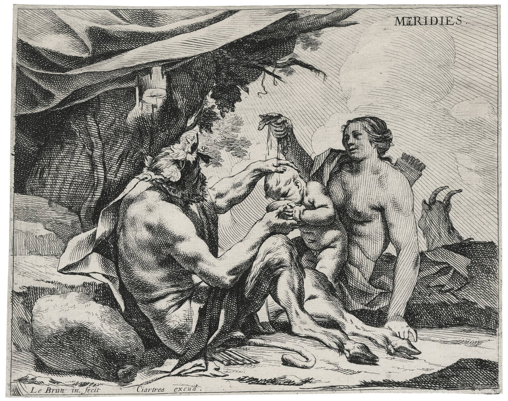 LE BRUN Charles — Meridies (Le Midi)