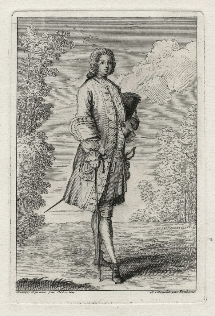 Octavien – Jeune homme élégant à la canne