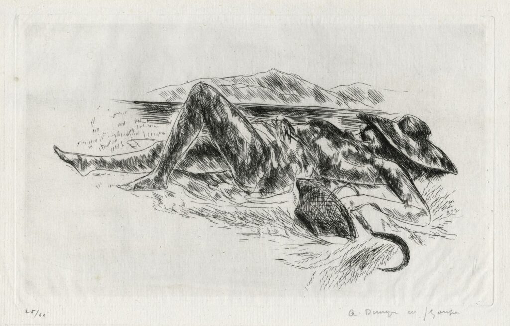 Dunoyer de Segonzac – La moissonneuse endormie