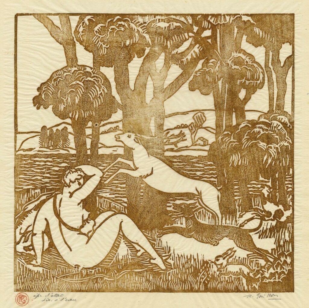 Grillon – Archer désarmé par les animaux de la forêt